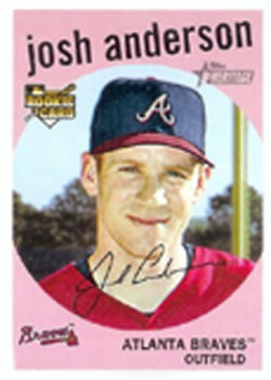 2008 Topps Heritage #451 Josh Anderson Front