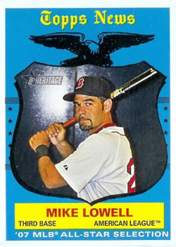 2008 Topps Heritage #486 Mike Lowell Front