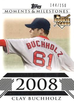 2008 Topps Moments & Milestones #151 Clay Buchholz Front