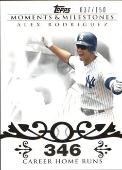 2008 Topps Moments & Milestones #1-346 Alex Rodriguez Front