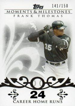 2008 Topps Moments & Milestones #3-24 Frank Thomas Front