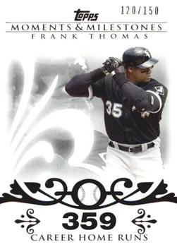 2008 Topps Moments & Milestones #3-359 Frank Thomas Front