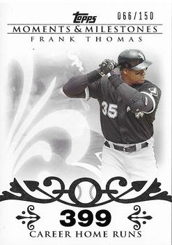 2008 Topps Moments & Milestones #3-399 Frank Thomas Front