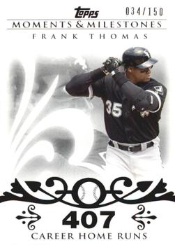 2008 Topps Moments & Milestones #3-407 Frank Thomas Front