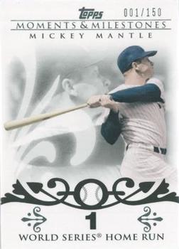 2008 Topps Moments & Milestones #4-1 Mickey Mantle Front