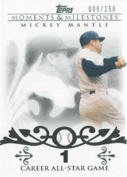 2008 Topps Moments & Milestones #7-1 Mickey Mantle Front