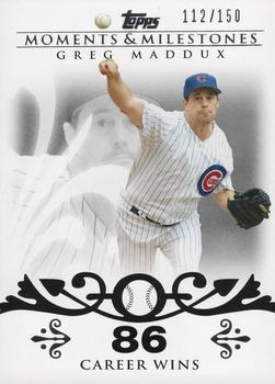 2008 Topps Moments & Milestones #8-86 Greg Maddux Front