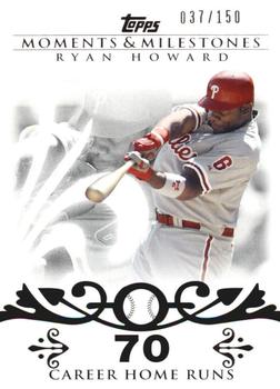 2008 Topps Moments & Milestones #30-70 Ryan Howard Front