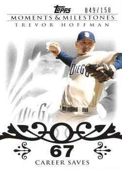 2008 Topps Moments & Milestones #32-67 Trevor Hoffman Front
