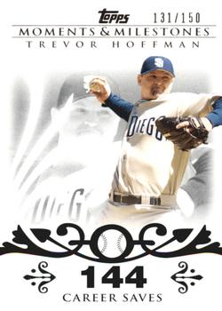 2008 Topps Moments & Milestones #32-144 Trevor Hoffman Front
