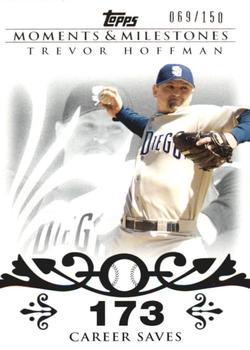 2008 Topps Moments & Milestones #32-173 Trevor Hoffman Front