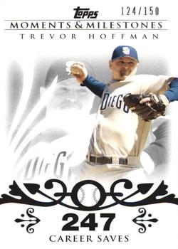 2008 Topps Moments & Milestones #32-247 Trevor Hoffman Front