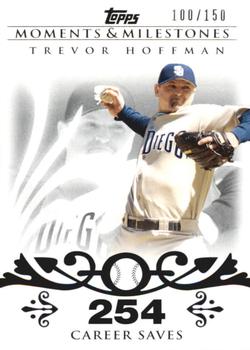 2008 Topps Moments & Milestones #32-254 Trevor Hoffman Front