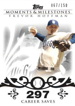 2008 Topps Moments & Milestones #32-297 Trevor Hoffman Front