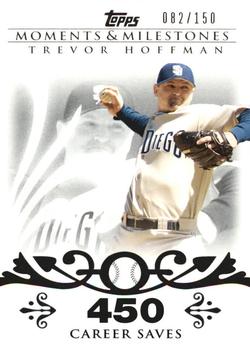 2008 Topps Moments & Milestones #32-450 Trevor Hoffman Front