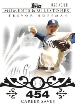 2008 Topps Moments & Milestones #32-454 Trevor Hoffman Front