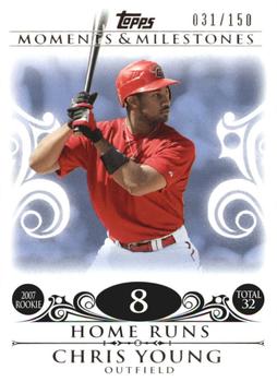 2008 Topps Moments & Milestones #53-8 Chris Young Front