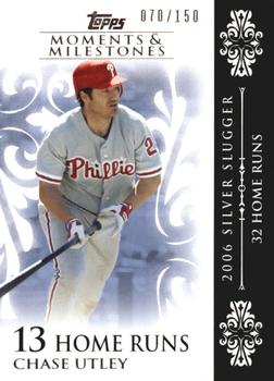 2008 Topps Moments & Milestones #59-13 Chase Utley Front
