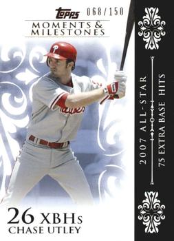 2008 Topps Moments & Milestones #60-26 Chase Utley Front