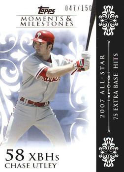 2008 Topps Moments & Milestones #60-58 Chase Utley Front