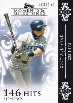 2008 Topps Moments & Milestones #63-146 Ichiro Suzuki Front