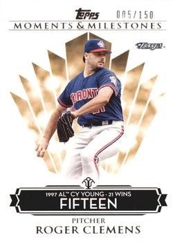 2008 Topps Moments & Milestones #79-15 Roger Clemens Front