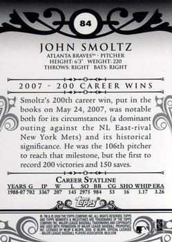 2008 Topps Moments & Milestones #84-8 John Smoltz Back