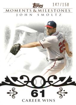 2008 Topps Moments & Milestones #84-61 John Smoltz Front