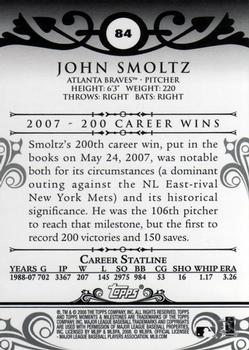 2008 Topps Moments & Milestones #84-65 John Smoltz Back