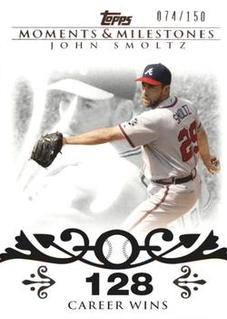 2008 Topps Moments & Milestones #84-128 John Smoltz Front