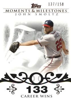 2008 Topps Moments & Milestones #84-133 John Smoltz Front