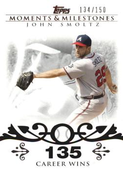2008 Topps Moments & Milestones #84-135 John Smoltz Front