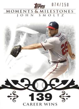 2008 Topps Moments & Milestones #84-139 John Smoltz Front