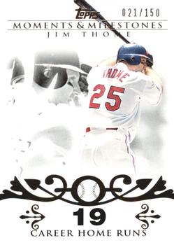2008 Topps Moments & Milestones #85-19 Jim Thome Front