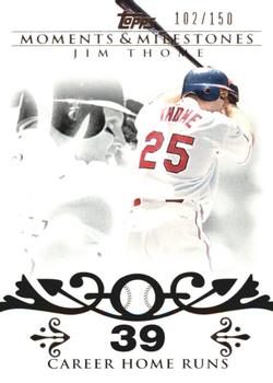 2008 Topps Moments & Milestones #85-39 Jim Thome Front