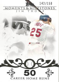 2008 Topps Moments & Milestones #85-50 Jim Thome Front