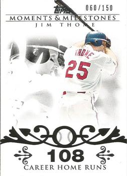 2008 Topps Moments & Milestones #85-108 Jim Thome Front