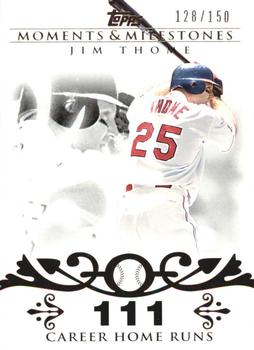 2008 Topps Moments & Milestones #85-111 Jim Thome Front