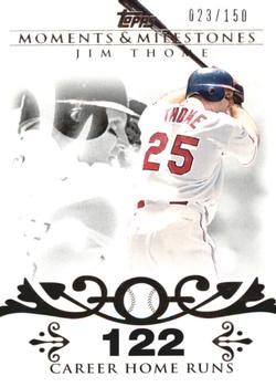 2008 Topps Moments & Milestones #85-122 Jim Thome Front