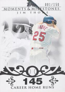 2008 Topps Moments & Milestones #85-145 Jim Thome Front