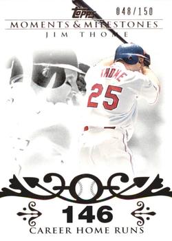 2008 Topps Moments & Milestones #85-146 Jim Thome Front
