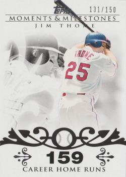 2008 Topps Moments & Milestones #85-159 Jim Thome Front