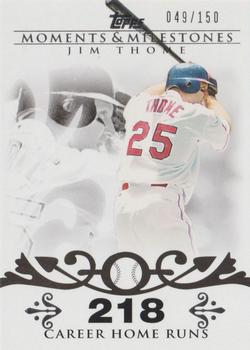 2008 Topps Moments & Milestones #85-218 Jim Thome Front