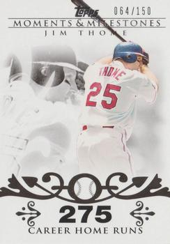2008 Topps Moments & Milestones #85-275 Jim Thome Front