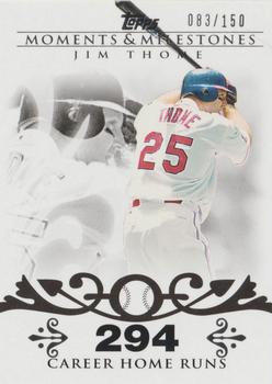 2008 Topps Moments & Milestones #85-294 Jim Thome Front