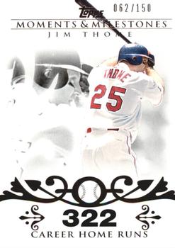 2008 Topps Moments & Milestones #85-322 Jim Thome Front