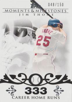 2008 Topps Moments & Milestones #85-333 Jim Thome Front
