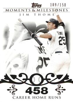 2008 Topps Moments & Milestones #85-458 Jim Thome Front