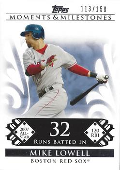2008 Topps Moments & Milestones #102-32 Mike Lowell Front