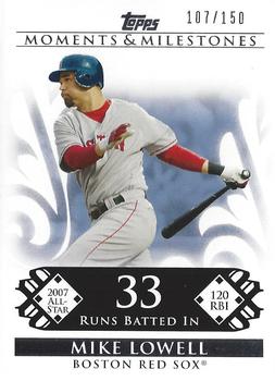 2008 Topps Moments & Milestones #102-33 Mike Lowell Front